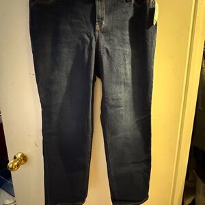 Old Navy Indigo Power Straight Jeans